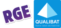 Logo entreprise qualifiée RGE isolation 
